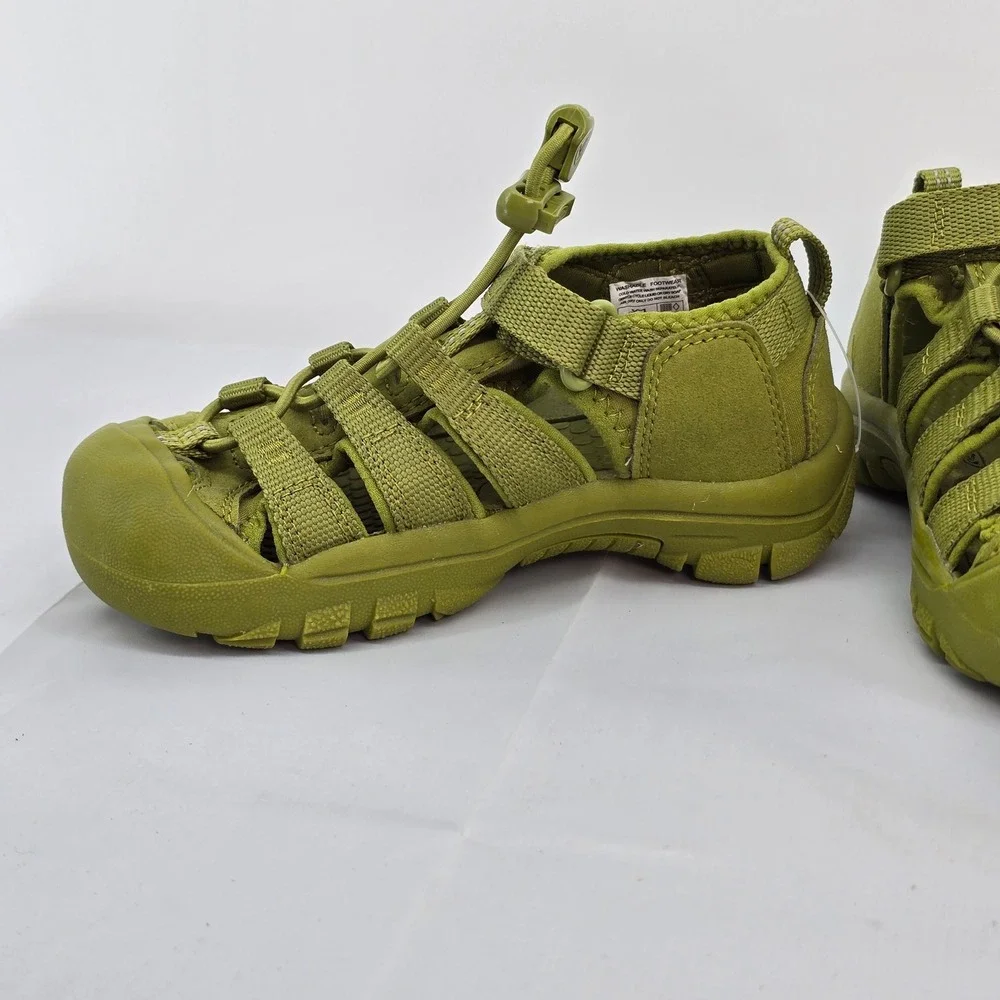 Keen Seacamp II CNX Kids Green Outdoor Water Sandals 1032141 Size 11 US
